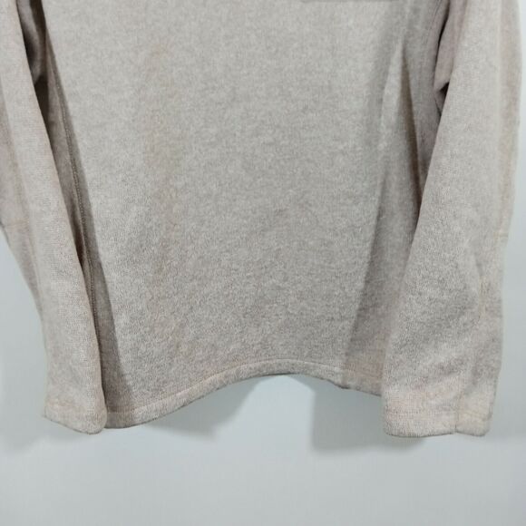 Men's WOOLRICH Beige Snap T Pullover Sweater Size XL - Picture 3 of 6